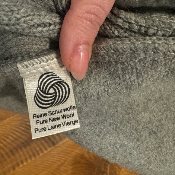 Vintage Kitz Pichler grey wool blazer, Austrian wool jacket - Picture 4 of 5